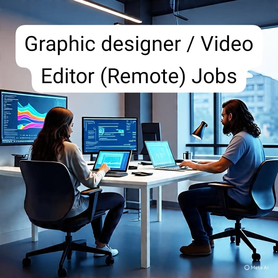 Graphic Designer / Video Editor (Remote) Jobs