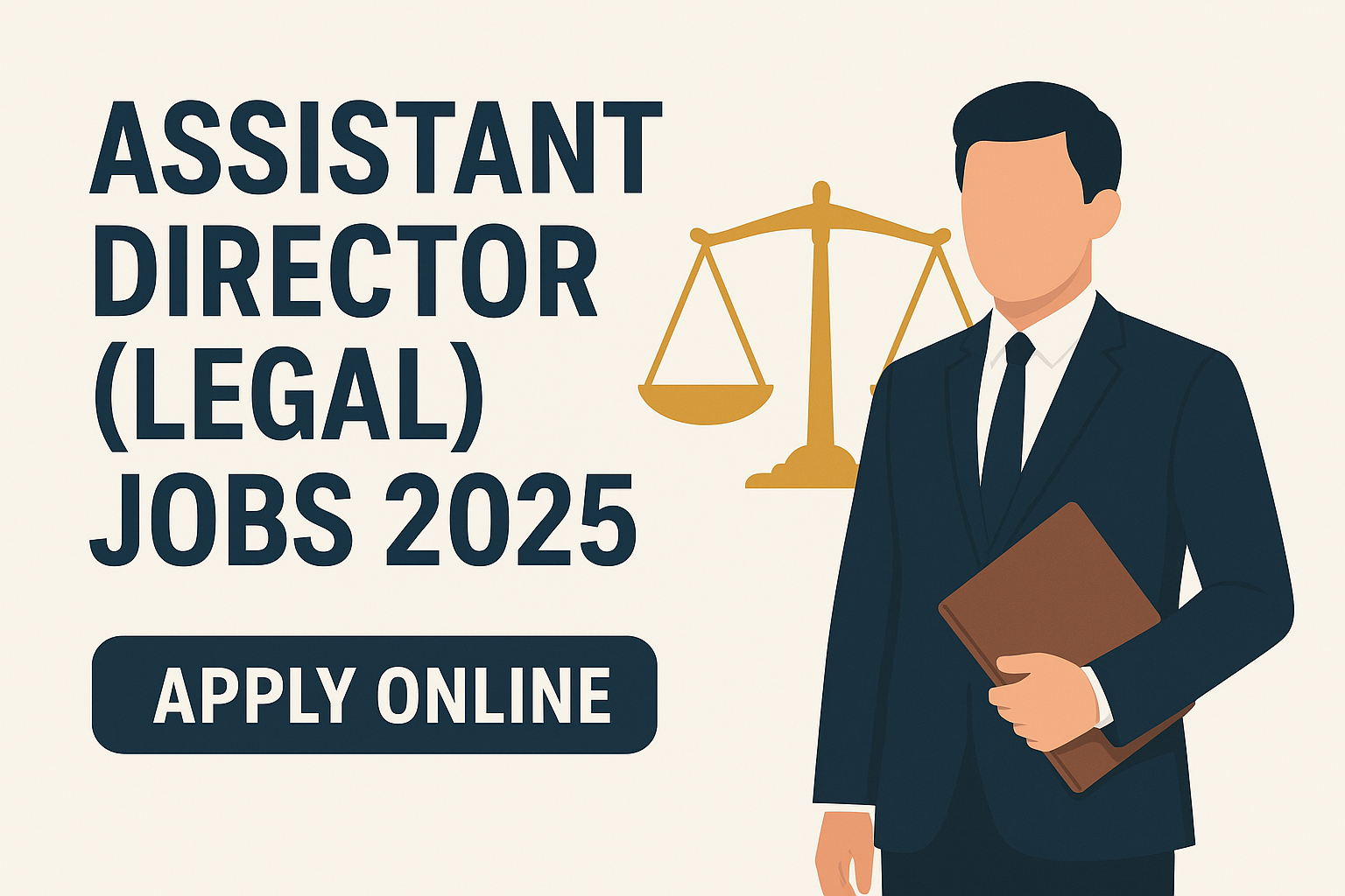 Assistant Director (Legal) Jobs 2025 Join Now