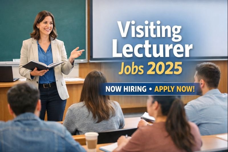 Visiting Lecturer Jobs 2025 Join Now