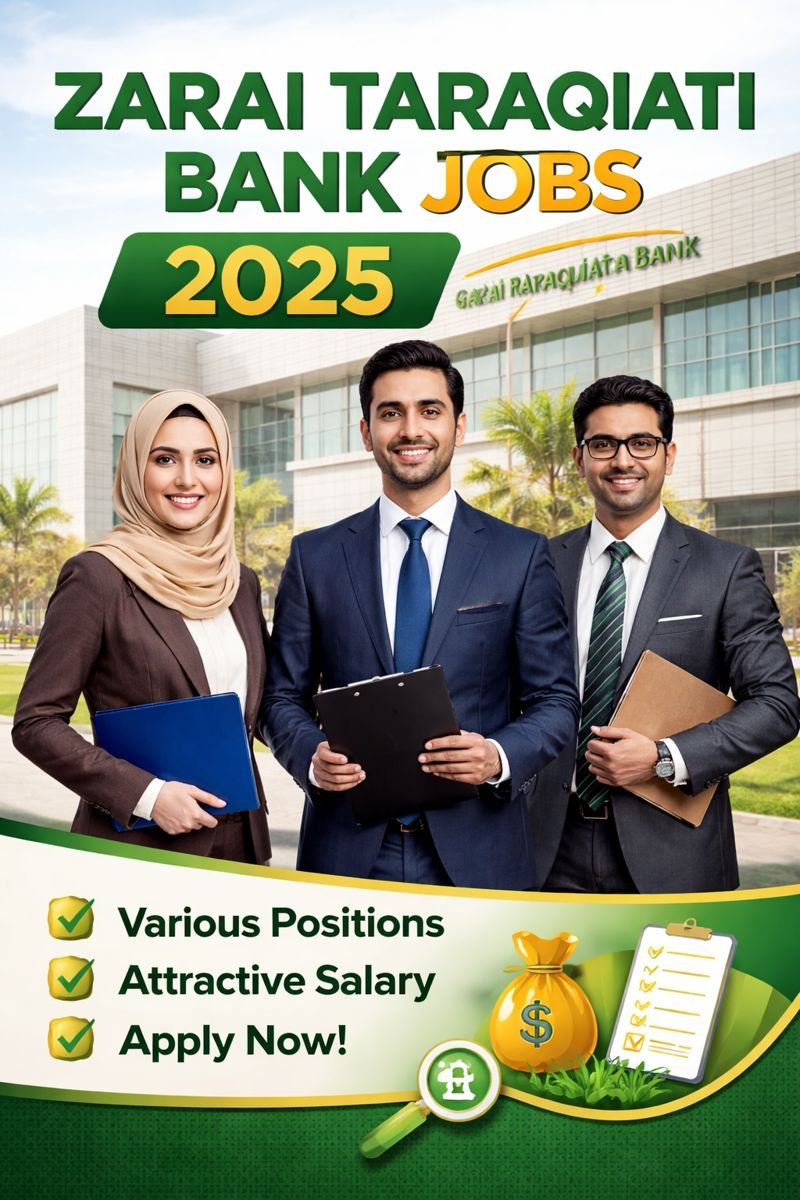 Zarai Taraqiati Bank Jobs 2025 Join Now